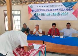Musyawarah Kalurahan KPM BLT Dana Desa tahun 2023